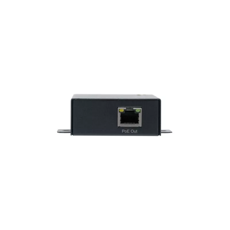 LevelOne 1-Port RJ-45 Gigabit PoE Repeater, IEEE 802.3, IEEE 802.3af, IEEE 802.3at, IEEE 802.3u, IEEE 802.3x, Schwarz, 100 m, RoHS, UKCA, CE, 0 - 40 °C, 0 - 90%