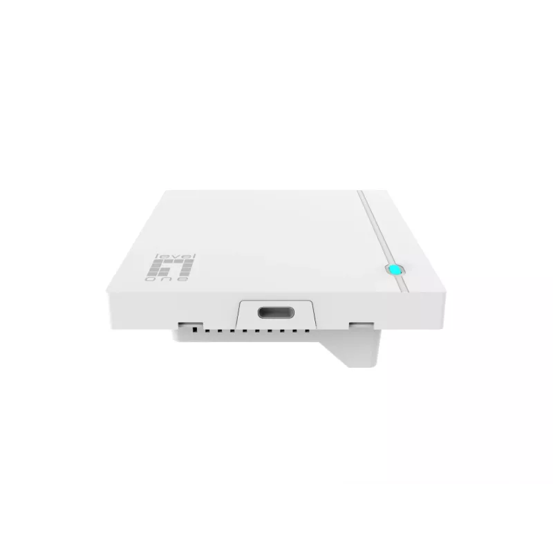 LevelOne AX1800 Dualband-Wi-Fi-6-In-Wall-PoE-WLAN-Access-Point