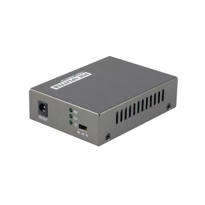 LevelOne Gigabit PoE-Splitter, 802.3at/af PoE, 5-12V DC Ausgang