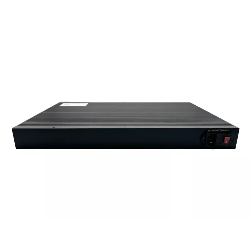 LevelOne 28-Port L2 Plus Managed Gigabit Fiber Industrial Switch, 4x 1,25/2,5GbE SFP, 16x 1,25GbE SFP, 8x Gigabit SFP/RJ45 Combo, Redundante Stromversorgung, -40°C bis 80°C