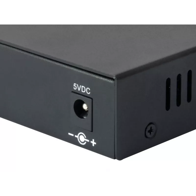 LevelOne GVT-0500 Netzwerk-Medienkonverter 10000 Mbit/s Schwarz