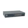 LevelOne GEP-1221 Netzwerk-Switch Unmanaged Gigabit Ethernet (10/100/1000) Power over Ethernet (PoE) Schwarz