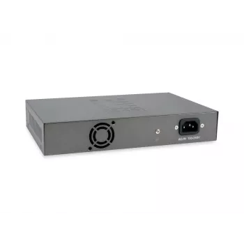 LevelOne GEP-1221 Netzwerk-Switch Unmanaged Gigabit Ethernet (10/100/1000) Power over Ethernet (PoE) Schwarz