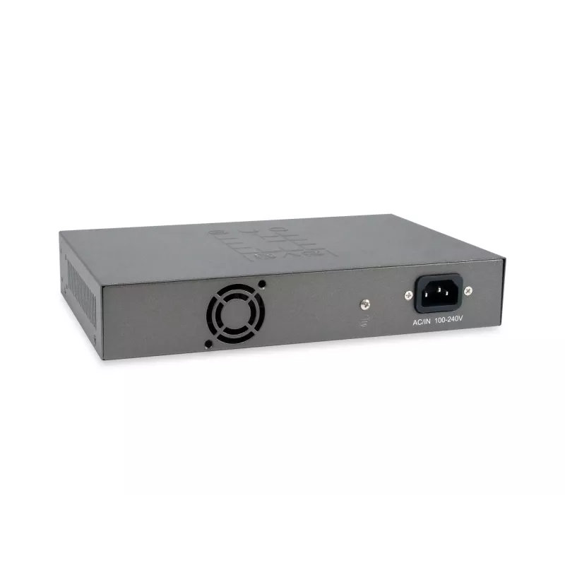 LevelOne GEP-1221 Netzwerk-Switch Unmanaged Gigabit Ethernet (10/100/1000) Power over Ethernet (PoE) Schwarz