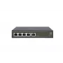 LevelOne Hilbert 5-Port Gigabit PoE Smart Lite Switch, 802.3at/af PoE, 4 PoE-Ausgänge, 60W PoE-Leistungsbudget