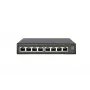 LevelOne Hilbert 8-Port Gigabit PoE Smart Lite Switch, 802.3at/af PoE, 8 PoE-Ausgänge, 112,8W PoE-Leistungsbudget