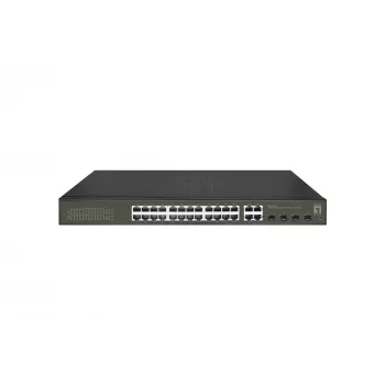 Managed Switch LevelOne Hilbert 28-Port Gigabit PoE