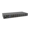 LevelOne 16-Port PS/2-USB VGA KVM-Switch, 2048 x 1536 Pixel, Rack-Montage, 1U, Schwarz