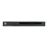 LevelOne 16-Port PS/2-USB VGA KVM-Switch, 2048 x 1536 Pixel, Rack-Montage, 1U, Schwarz