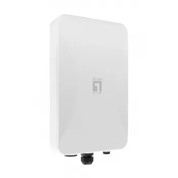 LevelOne AX3000 Dual-Band Wi-Fi 6 Outdoor-PoE-WLAN-Access-Point, Rundstrahlantenne