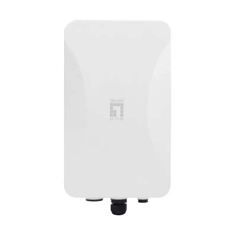 LevelOne AX3000 Dual-Band Wi-Fi 6 Outdoor-PoE-WLAN-Access-Point, Rundstrahlantenne