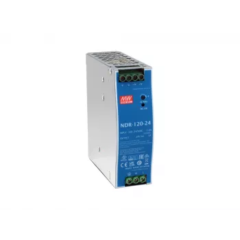 LevelOne 24V DC Industrie-Netzteil POW-2442 120W DIN-Schiene -20 bis +70 °C