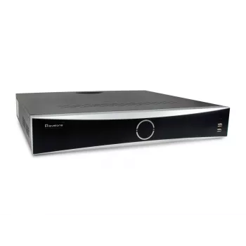 Netzwerk-Videorecorder LEVELONE NVR-0411 — 32 Kanäle, 4096×2160 max, 10 TB SATA, PoE 16 W/Port, 17x RJ-45, USB 2x2