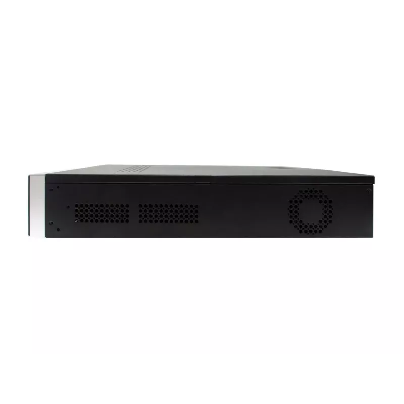 Netzwerk-Videorecorder LEVELONE NVR-0411 — 32 Kanäle, 4096×2160 max, 10 TB SATA, PoE 16 W/Port, 17x RJ-45, USB 2x2