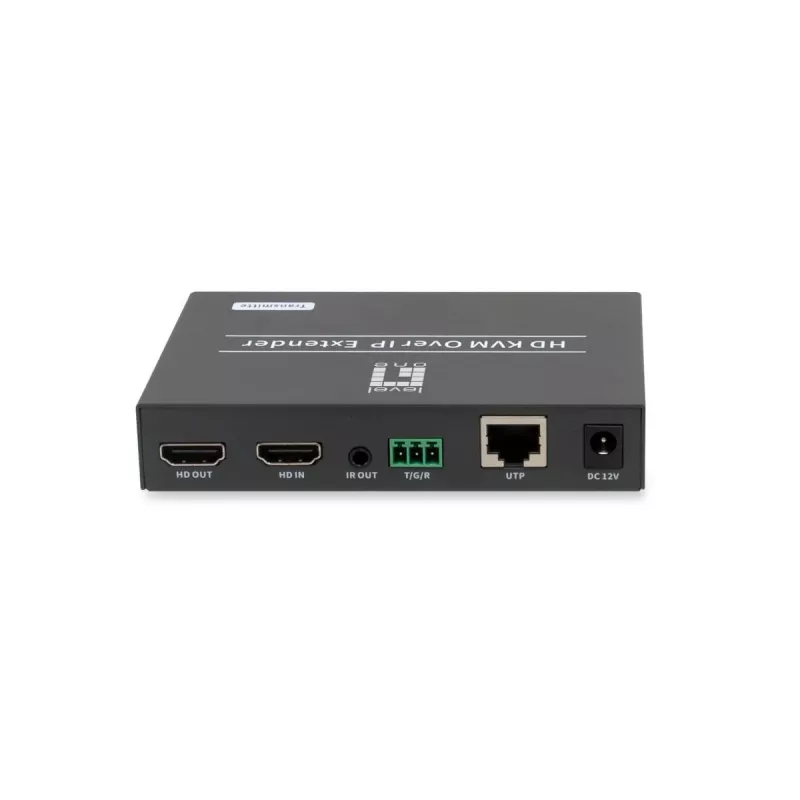 AV-Transmitter LEVELONE HVE-6701T — HDMI 1.3b, bis 1920×1080, Cat5e/Cat6/Cat7, Mini‑USB, 12 V DC
