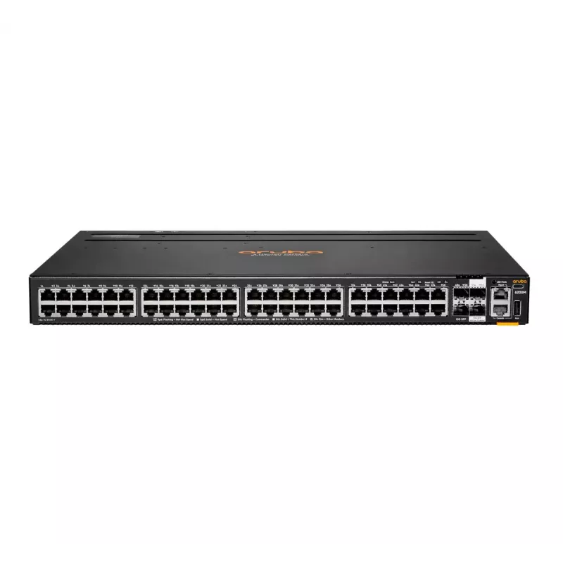 HPE Aruba Networking CX 6200M 48G 4SFP+ Switch Gigabit Ethernet 48 Ports