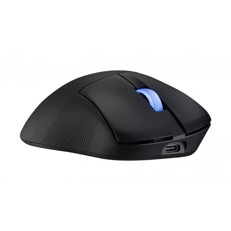 ASUS ROG Keris II Ace Wireless AimPoint Schwarz Maus Gaming Rechtshändig RF Wireless + Bluetooth + USB Typ-A Optisch 42000 DPI