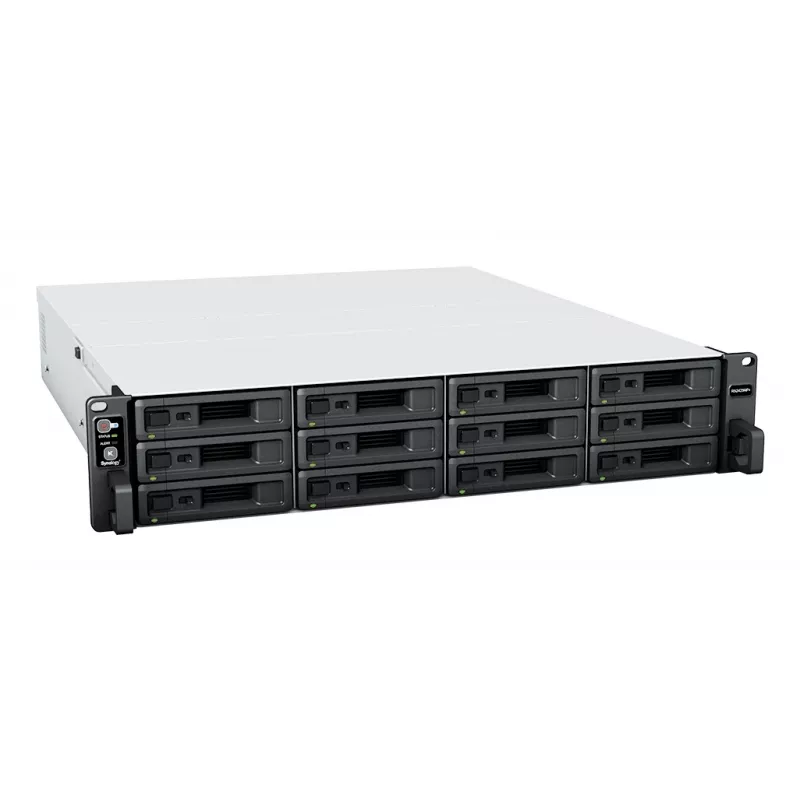 SYNOLOGY Rack Station Rs2423rp+ 12bay 2u Nas Server Bareborn Mit Redundanter Stromversorgung