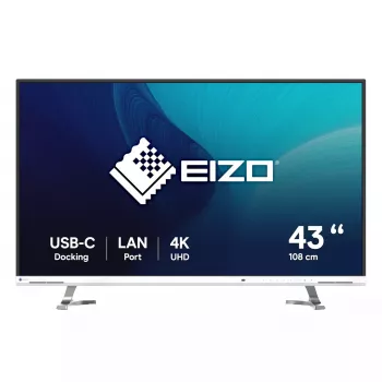 EIZO FlexScan EV4340X-WT Computermonitor 108 cm (42,5 Zoll) 3840 x 2160 Pixel 4K Ultra HD LCD Weiß