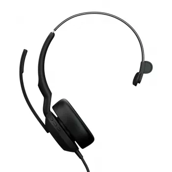 Jabra Evolve2 50 Headset Kabelgebunden Kopfband Büro/Callcenter USB Typ-C / USB Typ-A Bluetooth Schwarz
