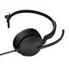 Jabra Evolve2 50 Headset Kabelgebunden Head-band Büro/Callcenter USB Type-C / USB Type-A Bluetooth Schwarz