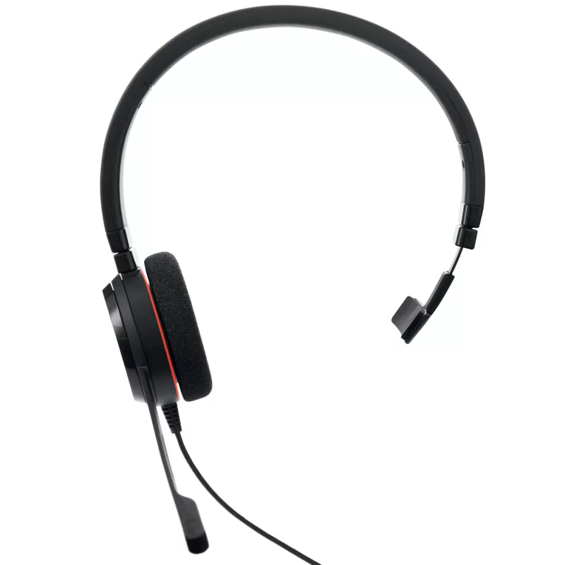 Jabra Evolve 20 Headset Kabelgebunden Head-band Büro/Callcenter USB Typ-C / USB Typ-A Schwarz