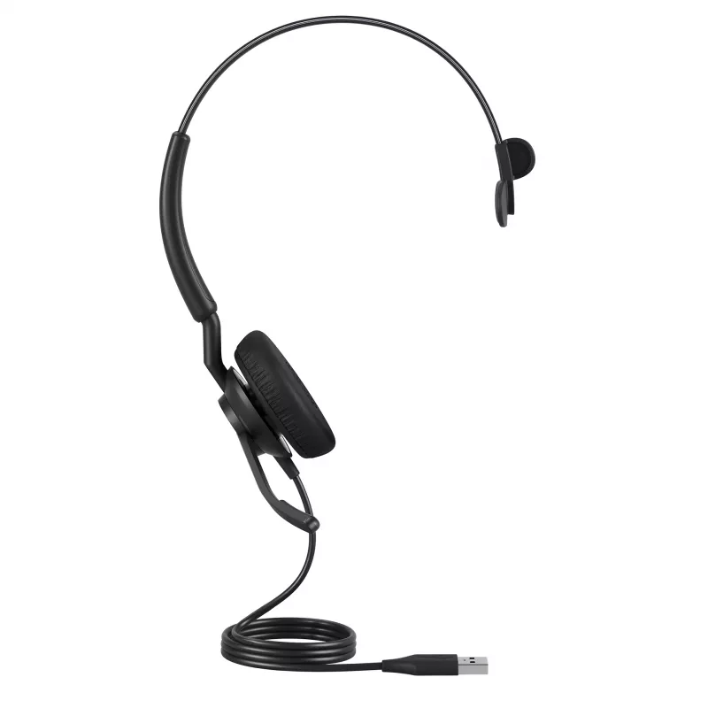 Jabra Engage 40 - (Inline Link) USB-C/A UC Mono, Kabelgebunden, Büro/Callcenter, 45 g, Headset, Schwarz