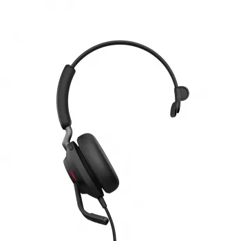 Headset Jabra Evolve2 40 SE kabelgebunden USB Type-C / USB-A, supra-aural, Kopfbügel, 20–20000 Hz, 113 g, schwarz
