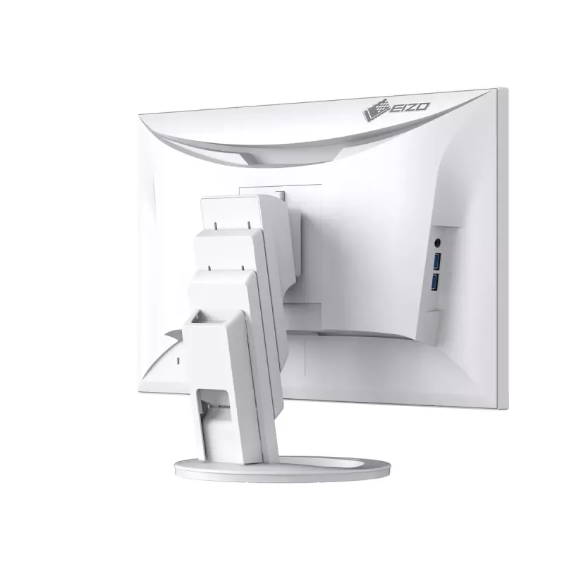 Monitor EIZO EV2480-WT 24 Zoll IPS LED Full HD 1920x1080, 5 ms, 60 Hz, DVI-D/HDMI/DisplayPort, USB-Hub, VESA, weiß