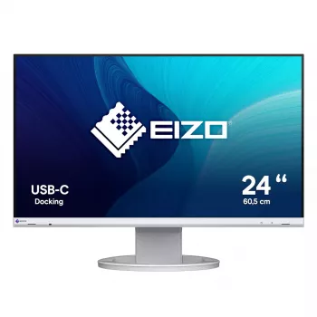 Monitor EIZO EV2480-WT 24 Zoll IPS LED Full HD 1920x1080, 5 ms, 60 Hz, DVI-D/HDMI/DisplayPort, USB-Hub, VESA, weiß