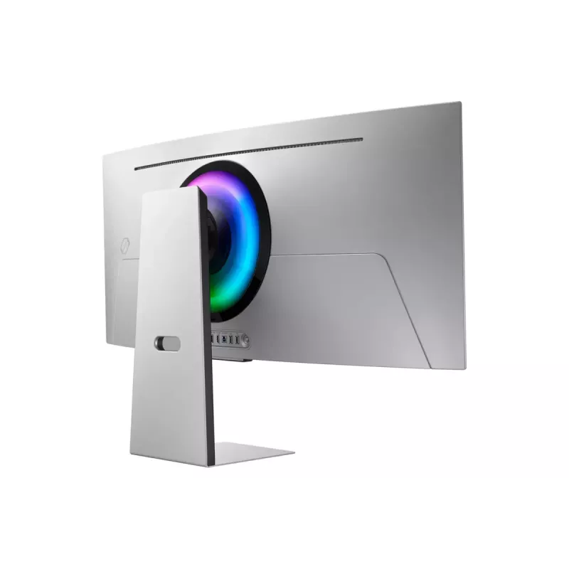 Samsung G85SD Computer Monitor 86,4 cm (34 Zoll) 3440 x 1440 Pixel UltraWide Quad HD OLED Silber