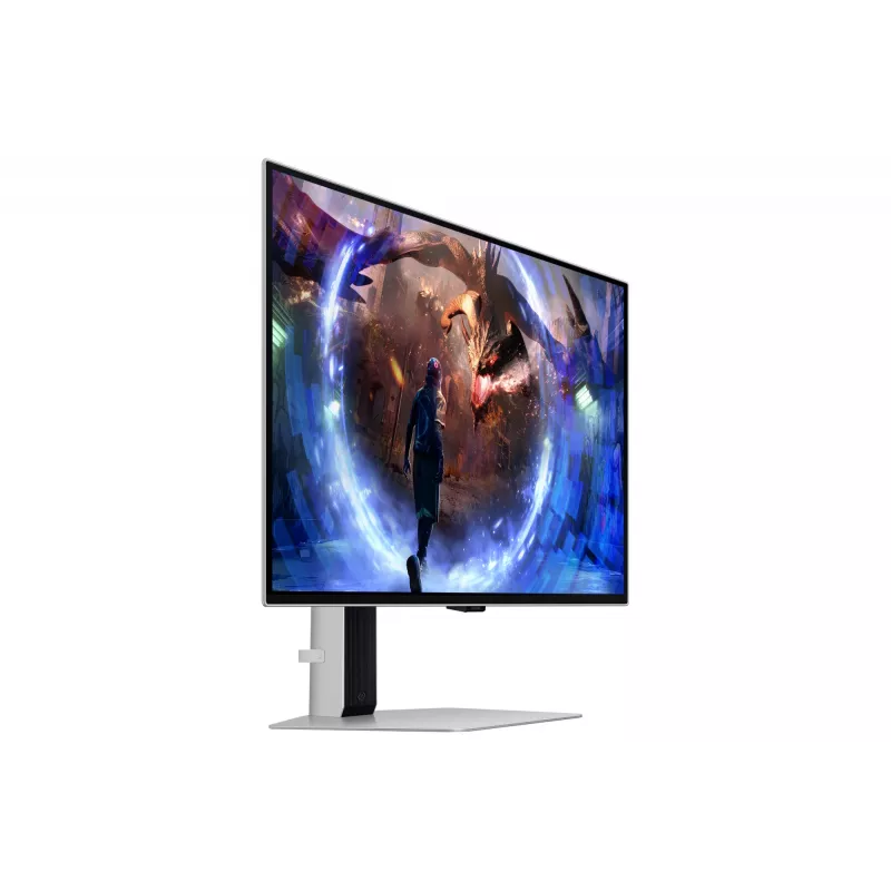 Samsung G60SD Computermonitor 68,6 cm (27 Zoll) 2560 x 1440 Pixel Quad HD OLED Silber