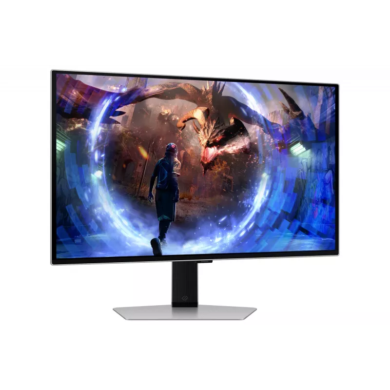 Samsung G60SD Computermonitor 68,6 cm (27 Zoll) 2560 x 1440 Pixel Quad HD OLED Silber