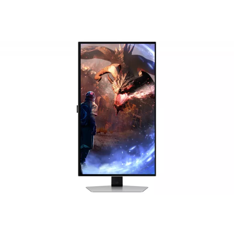 Samsung G60SD Computermonitor 68,6 cm (27 Zoll) 2560 x 1440 Pixel Quad HD OLED Silber