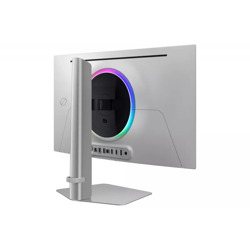 Samsung G60SD Computermonitor 68,6 cm (27 Zoll) 2560 x 1440 Pixel Quad HD OLED Silber
