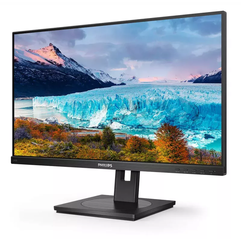 Philips S Line 243S1/00 Computer-Monitor 60,5 cm (23,8 Zoll) 1920 x 1080 Pixel Full HD LCD Schwarz
