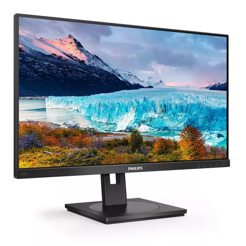 Philips S Line 243S1/00 Computer-Monitor 60,5 cm (23,8 Zoll) 1920 x 1080 Pixel Full HD LCD Schwarz