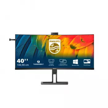 Philips 40B1U6903CH/00 Computermonitor 100,8 cm (39,7 Zoll) 5120 x 2160 Pixel 5K Ultra HD LCD Schwarz