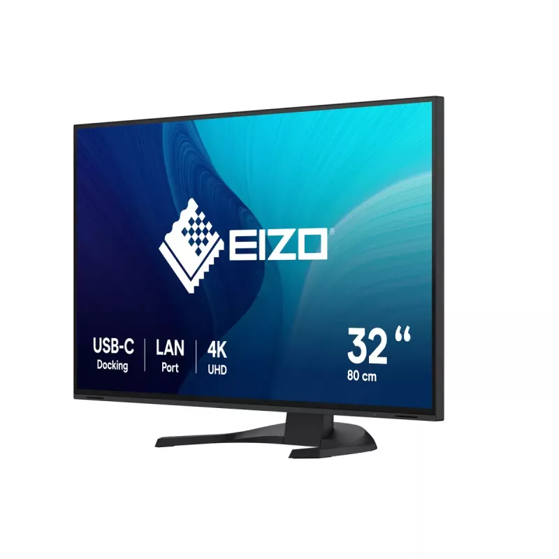 EIZO FlexScan EV3240X-BK Computer Monitor 80 cm (31,5 Zoll) 3840 x 2160 Pixel 4K Ultra HD LCD Schwarz