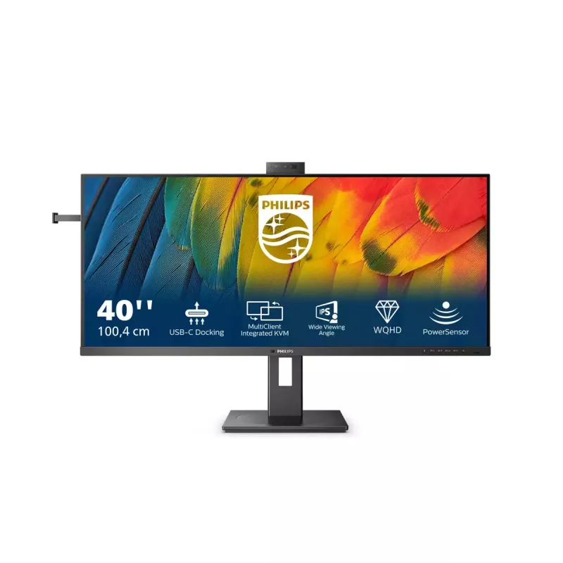 Philips 5000 series 40B1U5601H/00 Computer Monitor 101,6 cm (40 Zoll) 3440 x 1440 Pixel Wide Quad HD LCD Schwarz