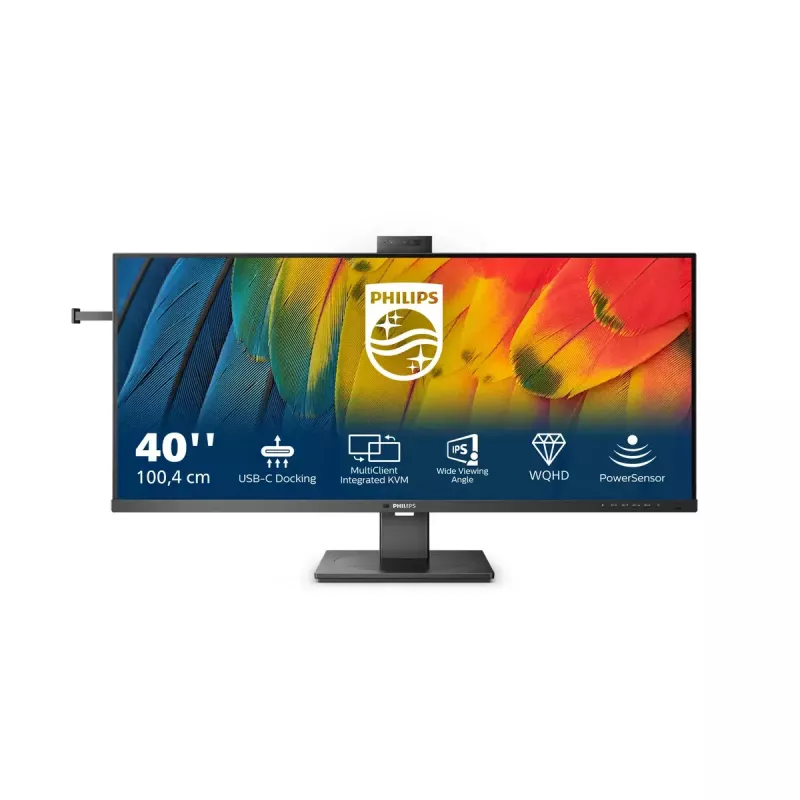 Philips 5000 series 40B1U5601H/00 Computer Monitor 101,6 cm (40 Zoll) 3440 x 1440 Pixel Wide Quad HD LCD Schwarz