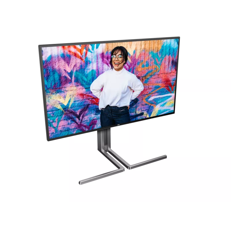 AOC U3 U27U3CV Computer-Monitor 68,6 cm (27 Zoll) 3840 x 2160 Pixel 4K Ultra HD LCD Schwarz