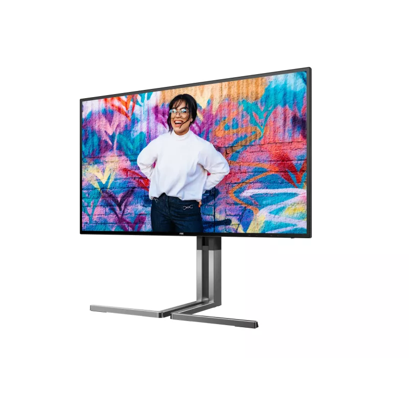 AOC U3 U27U3CV Computer-Monitor 68,6 cm (27 Zoll) 3840 x 2160 Pixel 4K Ultra HD LCD Schwarz