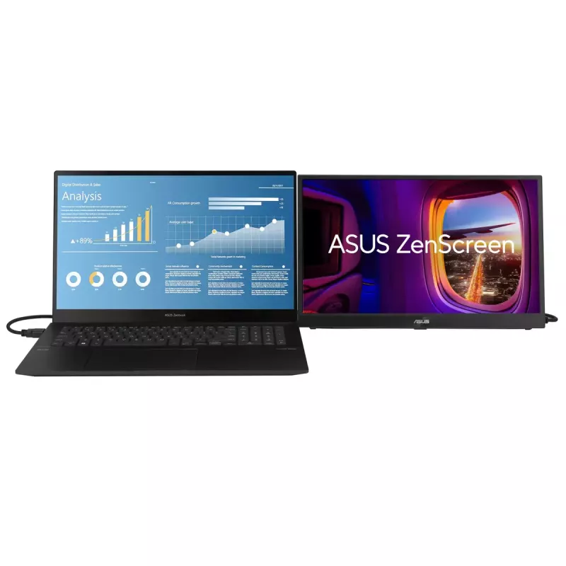 ASUS ZenScreen MB17AHG Computermonitor 43,9 cm (17,3 Zoll) 1920 x 1080 Pixel Full HD LCD Schwarz