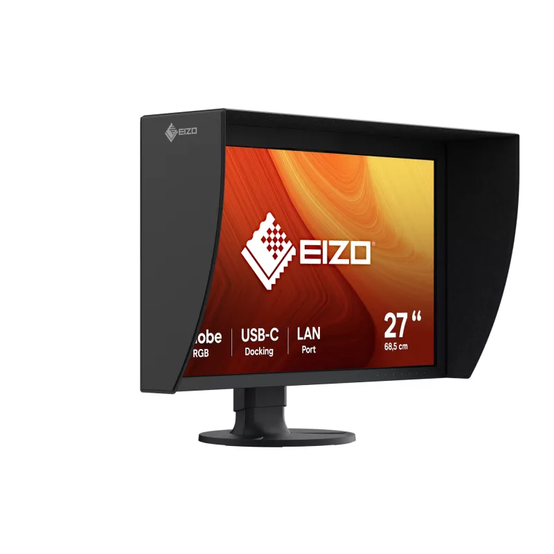 EIZO ColorEdge CG2700S Computermonitor 68,6 cm (27 Zoll) 2560 x 1440 Pixel Quad HD LCD Schwarz