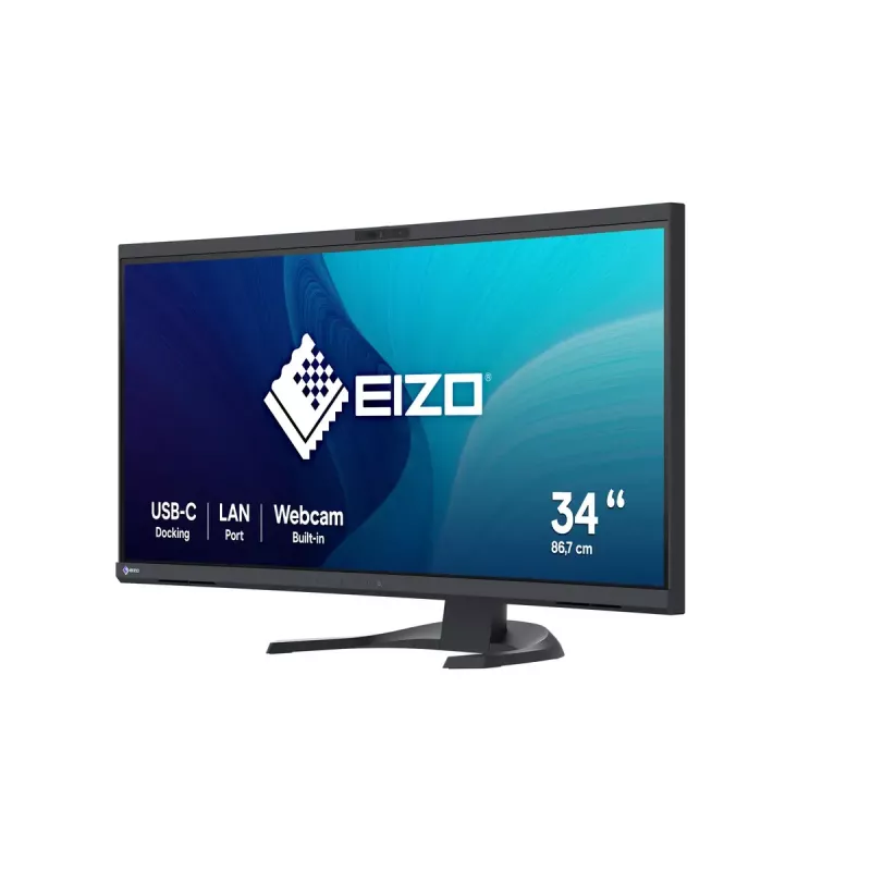 EIZO FlexScan EV3450XC-BK Computer Monitor 86,6 cm (34,1 Zoll) 3440 x 1440 Pixel UltraWide Quad HD LCD Schwarz