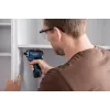 Bosch GSR 12V-35 1750 U/min Schwarz, Blau, Rot