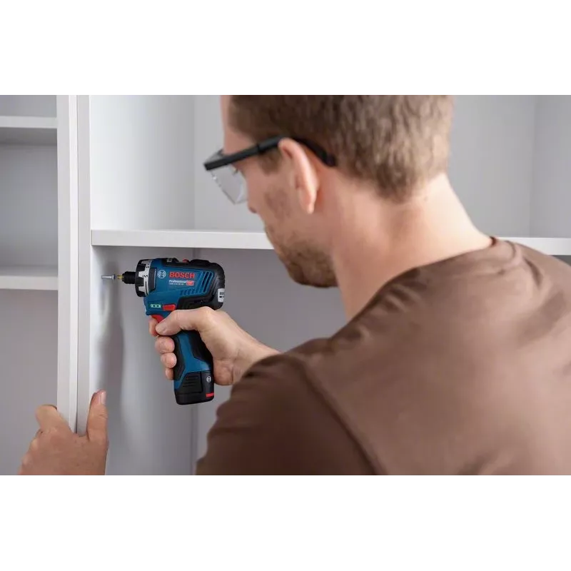 Bosch GSR 12V-35 1750 U/min Schwarz, Blau, Rot