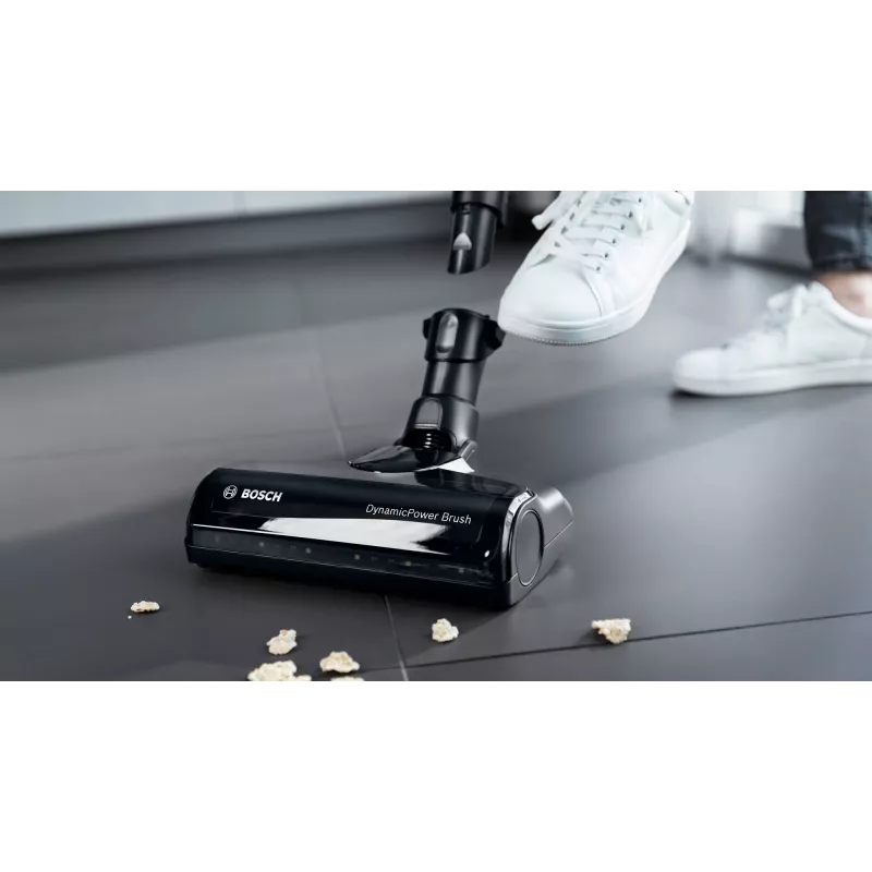 Bosch BSS711W Stabstaubsauger/Elektrobesen Akku Trocken Beutellos 0,3 l Schwarz, Silber, Weiß
