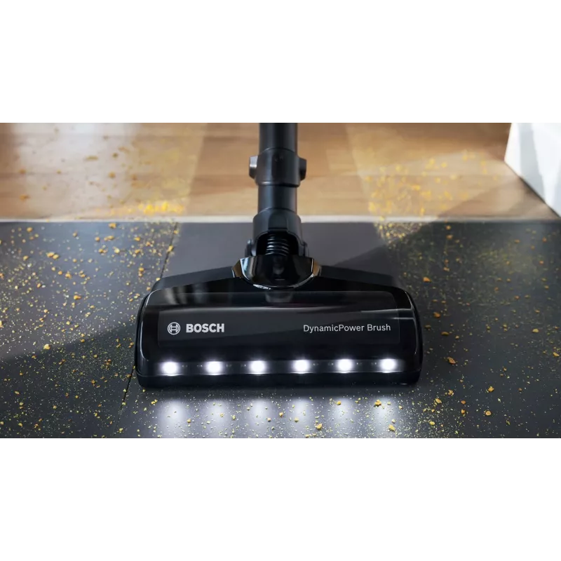 Bosch BSS711W Stabstaubsauger/Elektrobesen Akku Trocken Beutellos 0,3 l Schwarz, Silber, Weiß